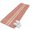Pink, variant on Runner Rug 1.64'x5.25', Sage Green Striped Non Slip Backing Floor Mats Soft Area Rugs, Absorbent Muddy Dirt Trapping Carpet for Entryway Hallway Kitchen Bedroom Rustic Vertical Stripes Linen Texture
