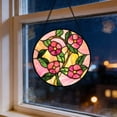 thumbnail image 5 of ERK 1Pcs Stained Window Hanging For Home Garden With Crystal Reflective, 5 of 5