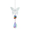thumbnail image 1 of Carillones de viento de cristalcuentas coloridasgota colgante de Metalregalo de verano (mariposa) Wdftyju Para estrenar, 1 of 3