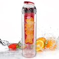 thumbnail image 2 of Botella De Agua Con Infusor De Frutas, Botella De Bebida A Prueba De Fugas Con Tapa Abatible De 900Ml Para Gimnasio Al Aire Libre, Deportes, Camping Kearding OD015049-01, 2 of 6