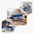 thumbnail image 4 of TFYZYY Stylish and Spacious Pencil Case, High Capacity, Easy to Clean Material, Versatile for Stationery or Cosmetics, Perfect Gift Choice for Teens, 4 of 5