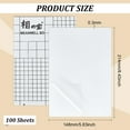 thumbnail image 2 of 100 Sheets A5 PET Laminating Sheets Self-Adhesive Matte Cold Laminating Film 8.4x5.2 Inch Waterproof Laminate Sticker for Photo Painting Poster Cards DIY, 2 of 6