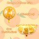 thumbnail image 2 of Globos YOUDICT, lámina de cumpleaños con fruta cítrica y naranja, 10 unidades, 2 of 7
