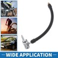 thumbnail image 2 of Ofertas Únicas 1pc Tubo de Extensión de Inflador de Neumáticos de 9.06 pulgadas ID 8mm 0.305inx32TPI Goma Negra para Coche Motocicleta Bicicleta, 2 of 6