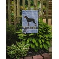 thumbnail image 2 of Carolines Treasures BB5570GF Rottweiler Welcome Garden Size Flag, 2 of 3
