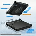 CUITING DVD Drive External 6In1 New Model Multifunctional USB3.0 CD/DVD