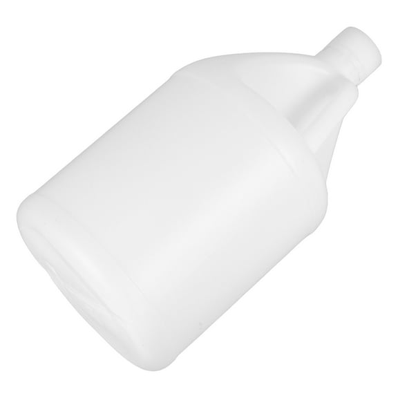 Hemoton White Plastic Bucket with Lid for Kids 1 Gallon Capacity Storage Container for Cleaning Soaps and Automotive Fluids