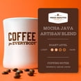 thumbnail image 3 of 3 pack Fresh Roasted Coffee, Mocha Java Blend Coffee, Medium Roast, Ground, 12 oz, 3 of 7