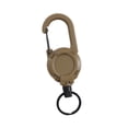 thumbnail image 3 of Retractable Keychain Keychain Lanyard Retractable Badge Holder Reel Sturdy ABS Steel Cord for Fishing Travel, 3 of 9