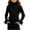 Z48 Black, variant on Toddler Girls Turtleneck Sweater Ribbed Long Sleeve Knit Pullover Tops with Faux Fur Cuffs Elegant Stretch Warm Winter Fall Clothes for Party Holiday