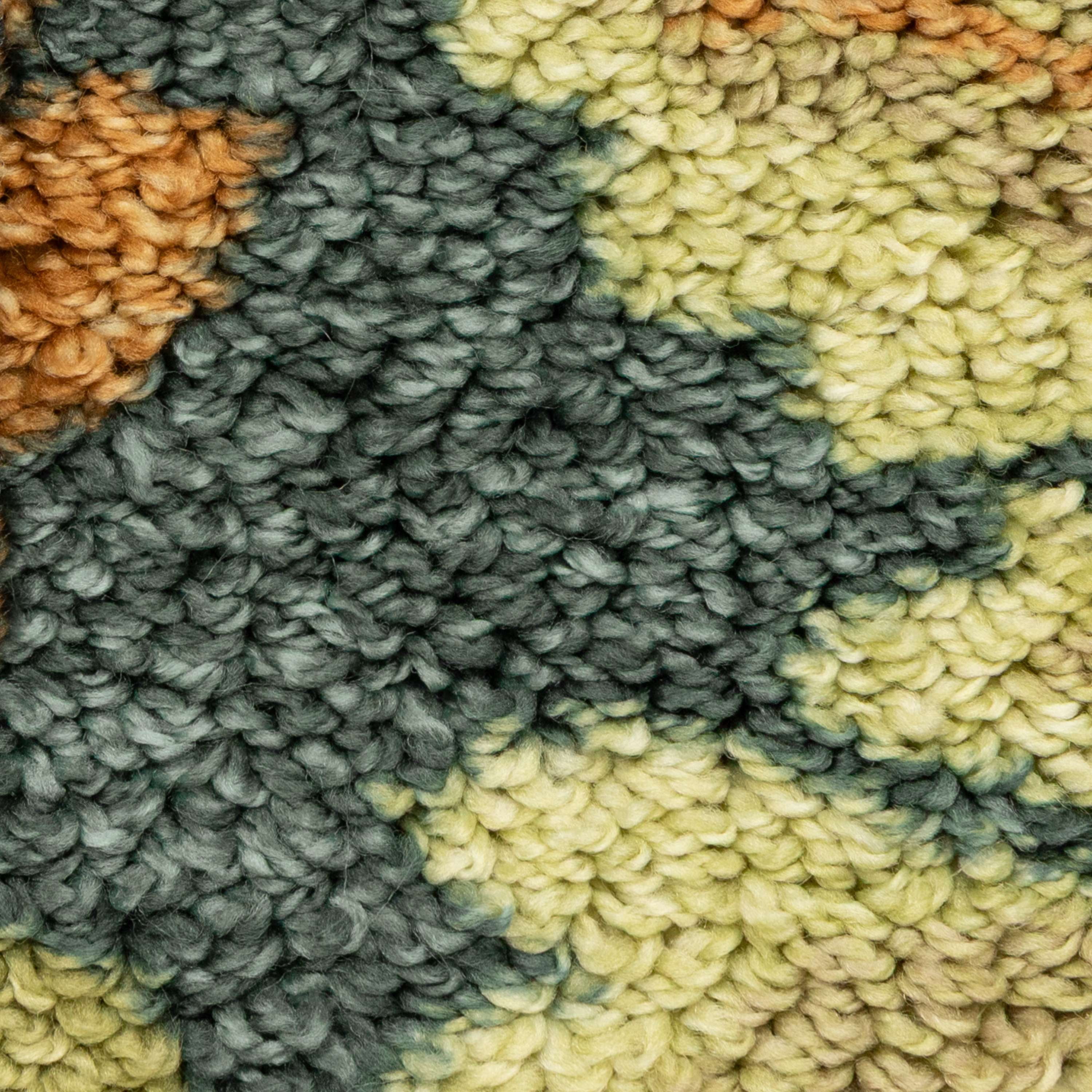 (2 pack) Mainstays Farmhouse Oversized Floral Teal Multicolor Indoor Area Rug, 7' x 10'