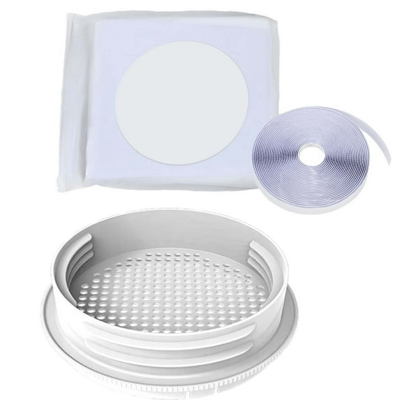 Uxgjfwu Air Conditioner Window Seal Kit 13 FT, No Drill Installation for Portable AC Dryer Vent, Insulation Foam Panel