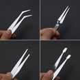 thumbnail image 2 of Osdhezcn 4 Pcs/set Precision Stainless Steel Tweezers Set For Beauty Nail Art Handmade Je, 2 of 11