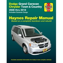 Dodge Grand Caravan & Chrysler Town & Country (08-18) (Including Caravan Cargo) Haynes Repair Manual ^