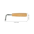 thumbnail image 2 of TABLZONE Lyre Harp Peg Part Lyre Replacement Accessory Metal 1 Set, 2 of 7