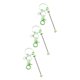 thumbnail image 5 of 3 barras de llavero con cuentas, llavero de metal con cuentas en , accesorios de color degradado, llavero de cuentas para mujeres y hombres, fab verde, 5 of 9