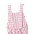 thumbnail image 5 of Dewadbow Fashion Toddler Baby Girls Stripes Romper Bib Pants Overalls Outfits Clothes, 5 of 5
