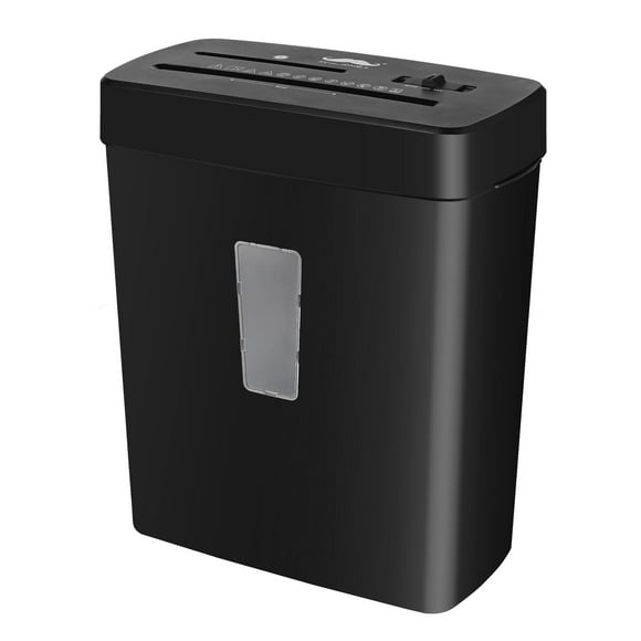 8-Sheet Paper and Credit Card Cross-Cut Shredder with 13L Bin for Home Office