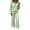 Y15-Green, variant on Mifsaly Track Suits 2 Piece Set for Women Zip Up Sweatshirts Jacket and Wide Leg Pants Fall Winter Daily Going Out Workout Lounge Matching Outfits
