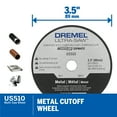 thumbnail image 2 of DREMEL US510-01 3.5 In. Metal Cutting Wheel, 2 of 10