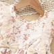 thumbnail image 3 of Vestido de Fiesta de Navidad de las Niñas de Pecho Delgado sin Mangas Cintura Acanalada Falda Francesa Cinchada para Dormir Vestido de Navidad de Ocio Diario Niña Bebé, 3 of 7