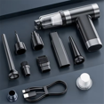 thumbnail image 4 of Multifunctional Car Vacuum Cleaner Brushless High Power Portable Handheld Vacuum Cleaner for Car Home Motorcycle,1 * Car Vacuum Cleaner 1 set * Accessories 1 * USB Cable,Black, 4 of 6