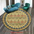 thumbnail image 2 of Boho Round Rug 24Inches Small Round Area Rug Non-Slip Round Bathroom Rug Washable Throw Rugs for Bedroom Oriental Distressed Round Kitchen Office Circle Rug Round Carpet for Living Dining Room Sofa, 2 of 2