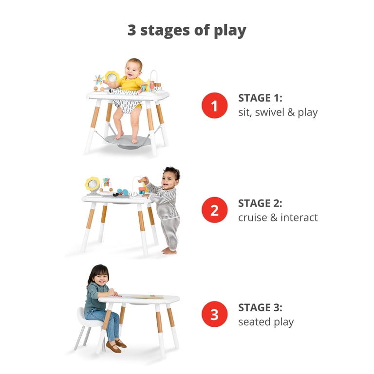 綺麗/SKIP　HOP/1台３役３ステージ知育玩具/４カ月～１１，３ｋｇ Skip Hop Discoverosity Montessori-Inspired 3-Stage Activity Center