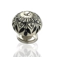 thumbnail image 4 of Crystalled Black/White/Cream Ceramic Cabinet Knob { Pack of 10 } By Mascot Hardware, 4 of 7