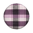 thumbnail image 2 of Multi-Size Car Tire Dust Cover Sunscreen, Corrosion, Dust And Water Keep Spare Tires Clean Lavenderblush Buffalo Plaid Check Tartan Scotland_3 15 Inch, 2 of 8