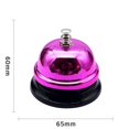 thumbnail image 1 of Sulace Counter Bell Service Bell Call Bell Restaurant Kitchen Sizes Available (rose red 65mm), 1 of 46