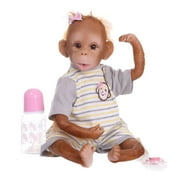 Realistic Monkey Doll 16-inches, Animal Soft