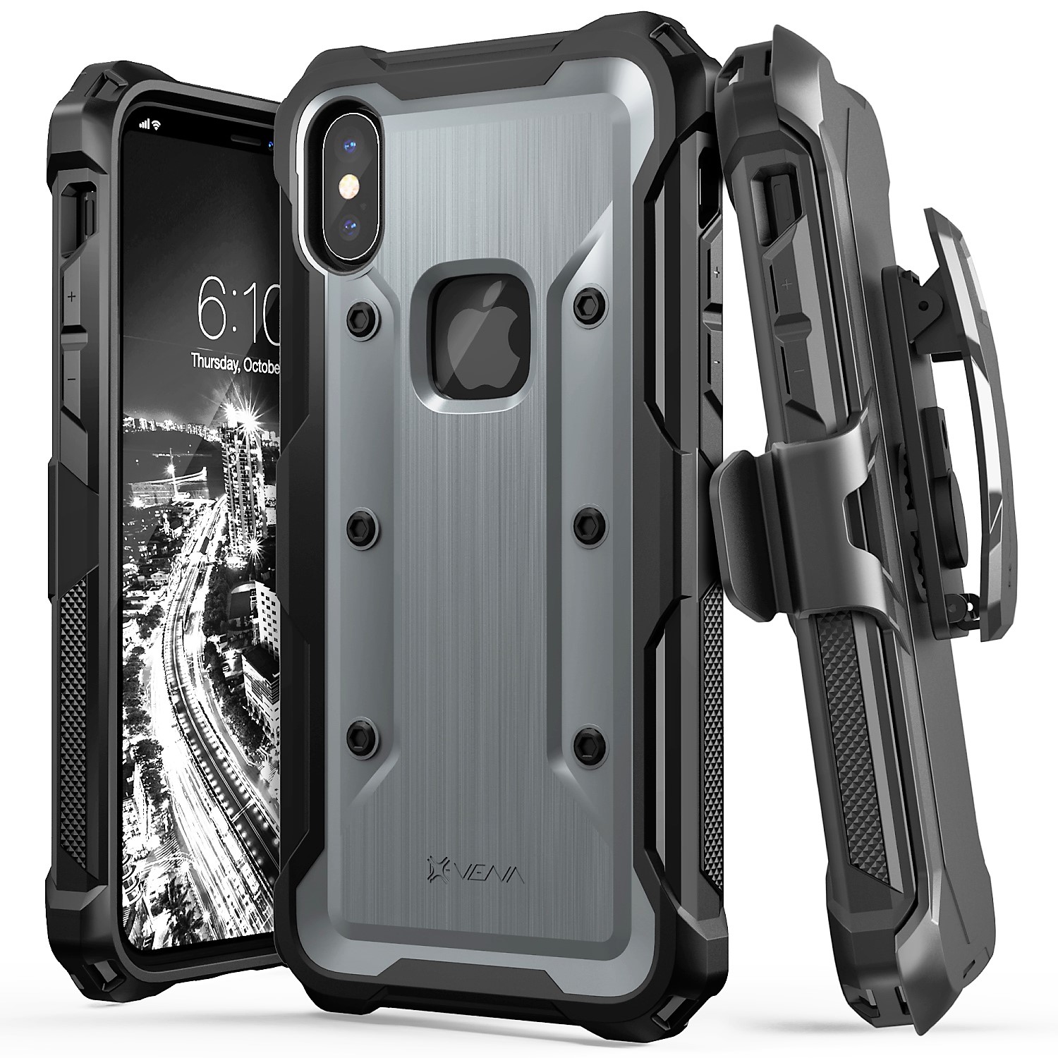Vena vArmor Rugged Case Compatible with Apple iPhone X / XS (5.8"inch