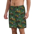 thumbnail image 2 of KLL Scraper Men's Casual Summer Beach Shorts Hawaiian Shorts with Pockets-3X-Large, 2 of 5