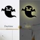thumbnail image 4 of Pegatina De Ambiente, Iluminación Realista, Pegatina Brillante, Forma De Fantasma, Pegatina De Ambiente, Luz Para Dormitorio, Sala De Estar, Fiesta seitruly HA028098-01, 4 of 7