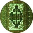 thumbnail image 1 of Ahgly Company Indoor Round Persian Green Traditional Area Rugs, 8' Round, 1 of 1
