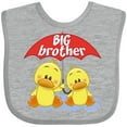 thumbnail image 3 of Inktastic Big Brother Duck Boys Baby Bib, 3 of 4
