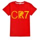 thumbnail image 1 of Ropa de la serie CR7 para niños, camiseta con capucha de otoño y verano, chándal para niñas, conjunto de Sudadera con capucha y pantalones, pijamas para niños, 1 of 4