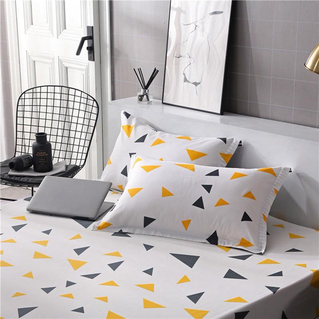 Juego de Ropa de Cama de Poliéster Funda de Almohada Transpirable Sábanas Cómodas Fundas de Almohada para Uso Doméstico Dormitorio Hotel ANGGREK Otros