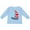AE-Light Blue, variant on Inktastic Sailboat, Sailing Boat, Sails - Red White Blue Boys Long Sleeve Toddler T-Shirt