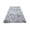 Gray, variant on StlyGar Tie-Dye Shag 50x160cm – Gradient Fluffy Carpet for Living Room or Kids’ Bedroom