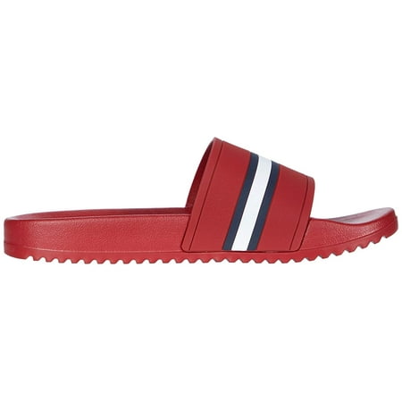 

Tommy Hilfiger Mens Redder Slide Sandal 10 Red