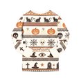 thumbnail image 5 of Leey-World Halloween Pajamas Kids Boys Girls Pajamas Sets Kids 2-Piece Sleepwear Cotton Raglan Long Sleeve Casual Clothes, 5 of 9