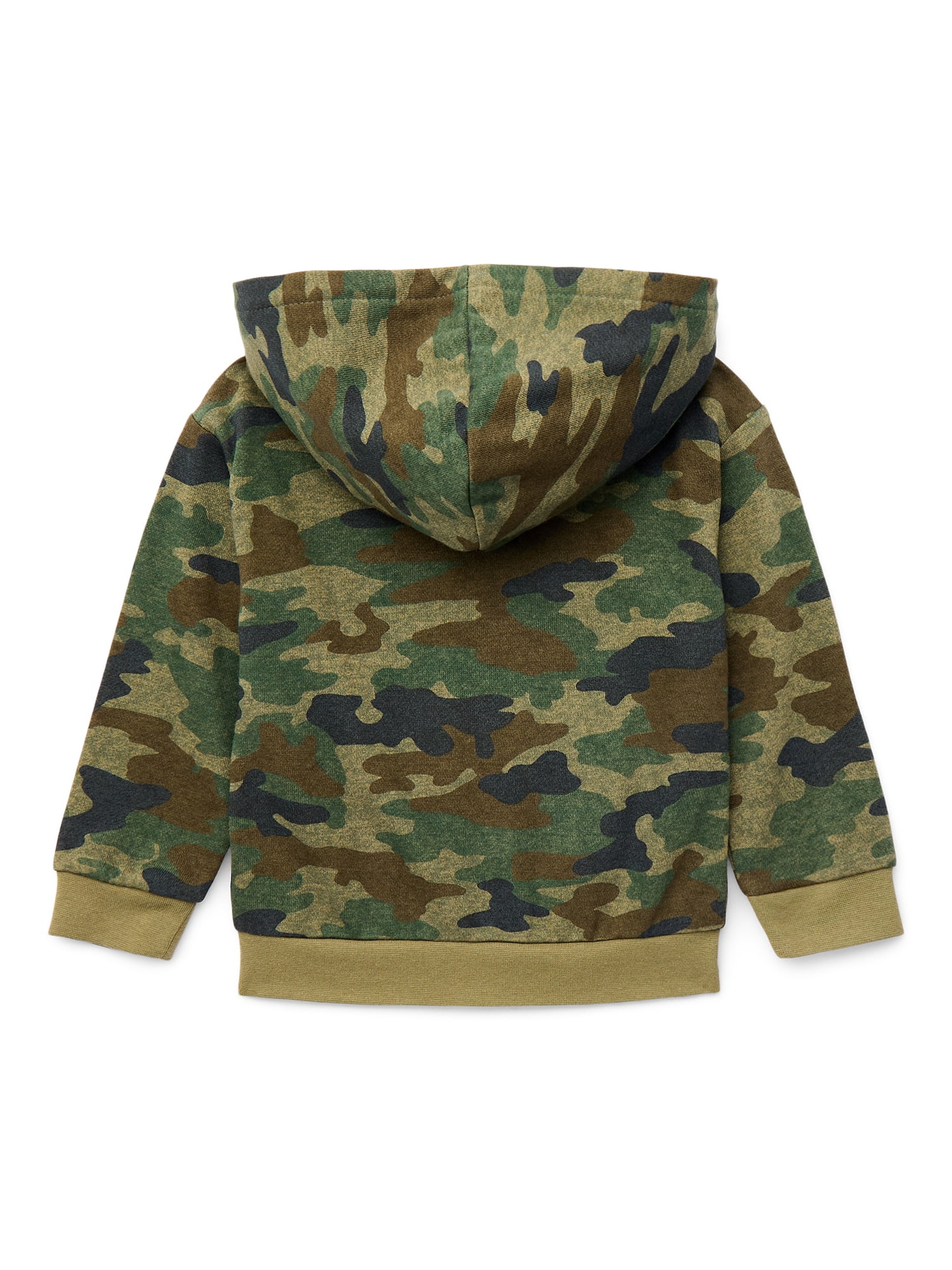 Wonder Nation Toddler Full Zip Hoodie, Sizes 12M-5T