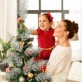 thumbnail image 6 of 25 Pcs Christmas Picks Artificial Pine Branches, NOGIS 13.5'' Faux Plants Cedar Sprig Pine Winter Leaves Christmas Snowy Greenery Branches for DIY Garland Home Garden Vase Decoration(Silver), 6 of 7