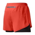 thumbnail image 5 of SONXAHE Men's Quick Dry Running Shorts Reflective Back Zipper Pocket Athletic Workout Shorts, 5 of 5