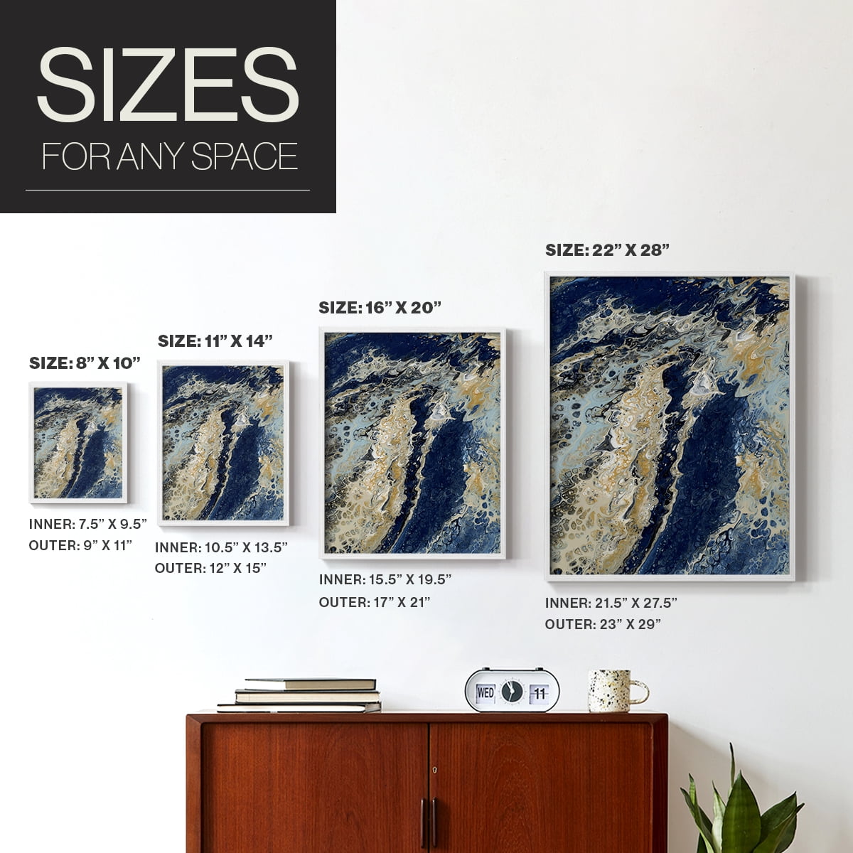 C39 Framed Print in White Solid Wood Framed Print No Nail Hanging