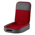 thumbnail image 1 of Posh Living Amila Mesh Floor Chair Red, 1 of 7