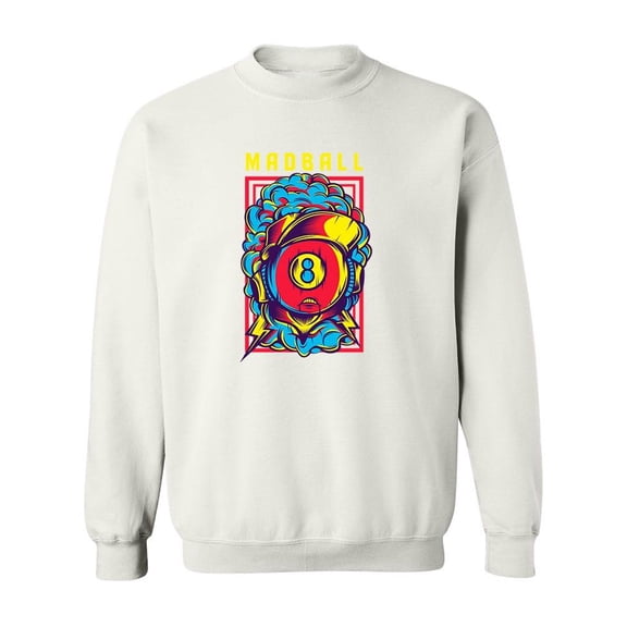 Mad 8 Ball.  Sweatshirt Men -Image by Shutterstock, Male XX-Large