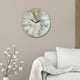 thumbnail image 4 of Mapa del Reloj de pared ", decoración sin tictac para estudio de , funciona con , estilo Vintage, puntero, 4 of 8